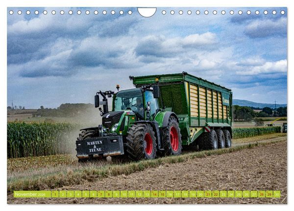 Produktbild: Landwirtschaft - Maisernte (Wandkalender 2026 DIN A4 quer), CALVENDO Monatskalender