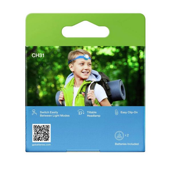 Produktbild: GP Discovery GPDISHLCH31BL447 LED Stirnlampe batteriebetrieben 40 lm 6 h GPDISHLCH31BL447