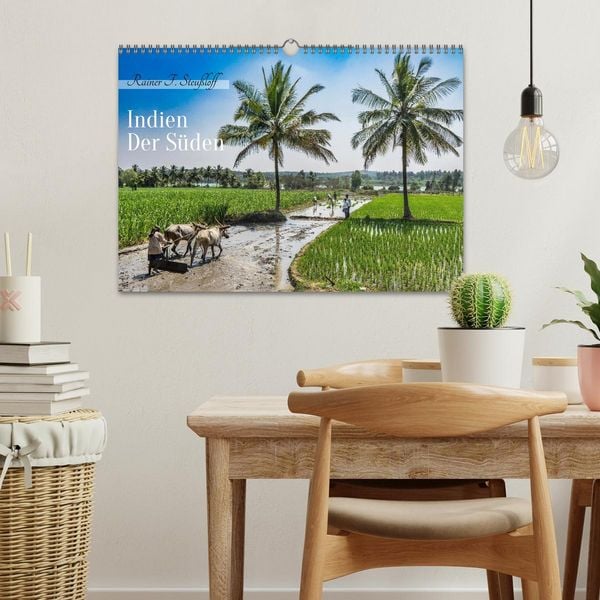 Produktbild: Indien - Der S&uuml;den (Wandkalender 2026 DIN A3 quer), CALVENDO Monatskalender