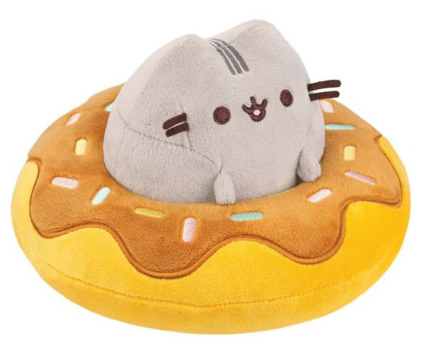 Produktbild: Aurora 61573 - Pusheen Chocolate Donut, Pl&uuml;schtier, ca. 18 cm