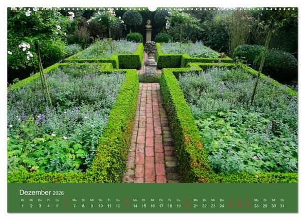 Produktbild: G&auml;rten in Westfalen &ouml;ffnen ihre Pforten (Wandkalender 2026 DIN A2 quer), CALVENDO Monatskalender