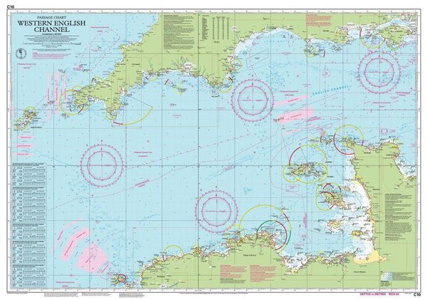 Produktbild: C10 Western English Channel Passage Chart