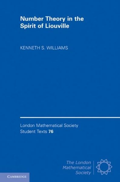 Produktbild: Number Theory in the Spirit of Liouville