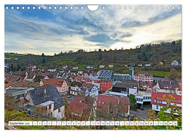 Produktbild: Altensteig (Wandkalender 2026 DIN A4 quer), CALVENDO Monatskalender