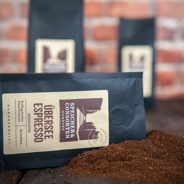 Produktbild: &Uuml;bersee Espresso gemahlen