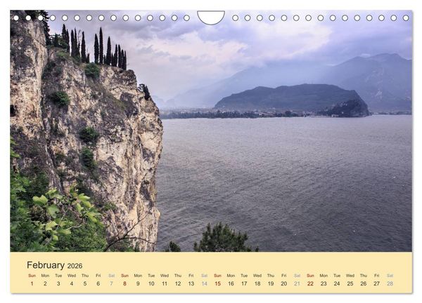 Produktbild: Riva del Garda - the pearl of Lake Garda (Wall Calendar 2026 DIN A4 landscape), CALVENDO 12 Month Wall Calendar