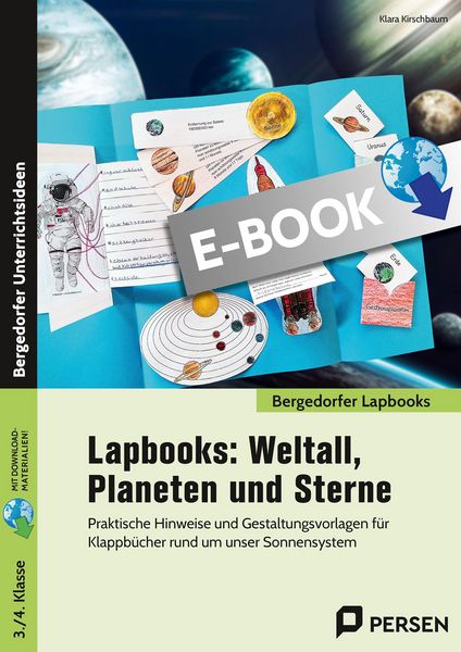 Produktbild: Lapbooks: Weltall, Planeten und Sterne - 3./4. Kl.