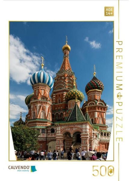 CALVENDO Puzzle Moskau | 500 Teile Lege-Größe 48 × 36 cm Foto-Puzzle für Erwachsene