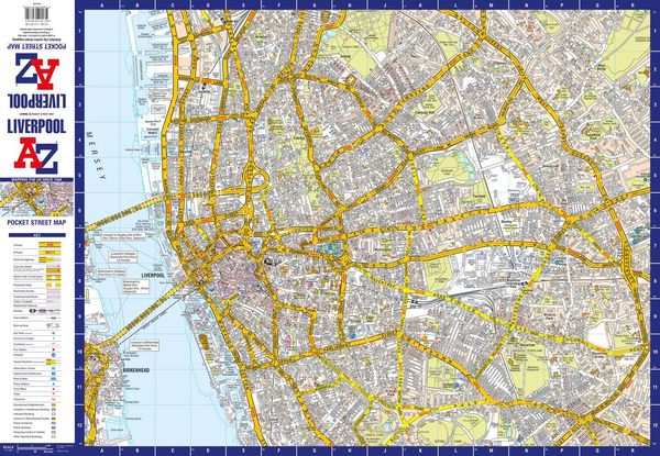 Produktbild: Liverpool A-Z Pocket Street Map