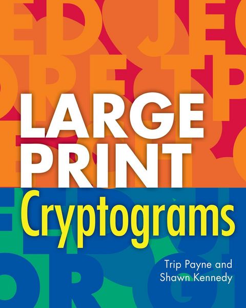 Produktbild: Large Print Cryptograms