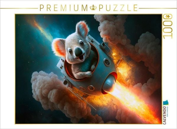 Produktbild: CALVENDO Puzzle Ein Motiv aus dem Kalender Die Koalas sind los! Ein Jahr voller B&auml;renspa&szlig; | 1000 Teile Lege-Gr&ouml;&szlig;e 64x48cm Foto-Puzzle f&uuml;r gl&uuml;ckliche Stunden