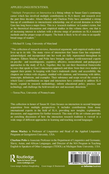 Produktbild: Multiple Perspectives on Interaction
