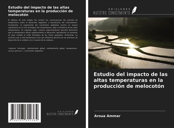 Produktbild: Estudio del impacto de las altas temperaturas en la producci&oacute;n de melocot&oacute;n