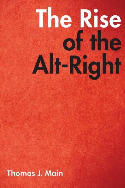 Produktbild: The Rise of the Alt-Right