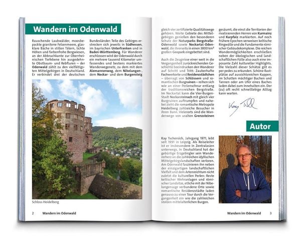 Produktbild: KOMPASS Wanderf&uuml;hrer Odenwald, Bergstra&szlig;e, Neckartal, Heidelberg, 60 Touren mit Extra-Tourenkarte