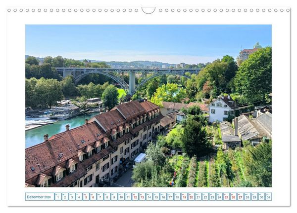 Produktbild: Schweizer St&auml;dte (Wandkalender 2026 DIN A3 quer), CALVENDO Monatskalender