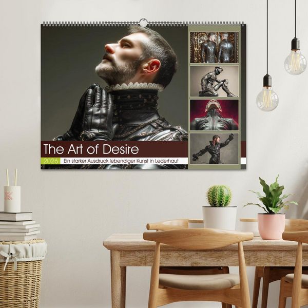 Produktbild: The Art of Desire (Wandkalender 2026 DIN A2 quer), CALVENDO Monatskalender