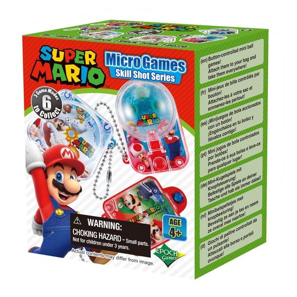 Produktbild: EPOCH Games 7634 - Super Mario BB Schl&uuml;sselanh&auml;nger Mini Spiel