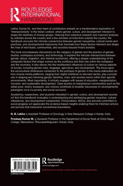 Produktbild: Routledge Handbook of Gender, Culture, and Development in India