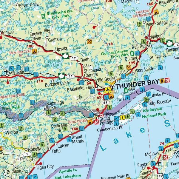 Produktbild: Kanada, Autokarte 1:3 Mio.