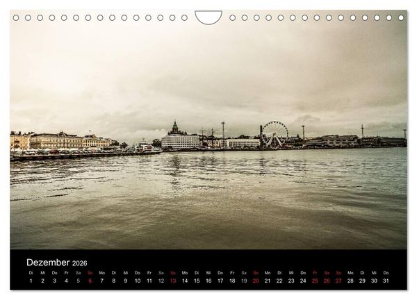 Produktbild: Helsinki / Besuchen - Entdecken - Erleben (Wandkalender 2026 DIN A4 quer), CALVENDO Monatskalender
