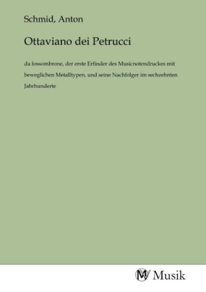 Produktbild: Ottaviano dei Petrucci