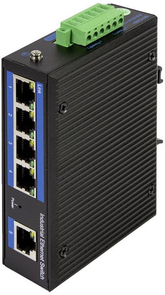 Produktbild: LogiLink NS200 NS200 Industrial Ethernet Switch 5 Port 10 / 100MBit/s