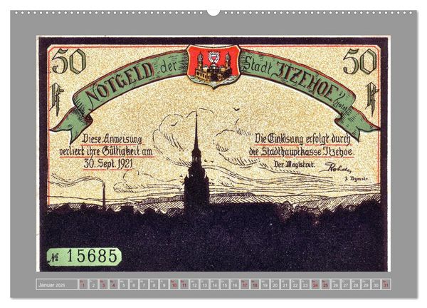 Produktbild: Gru&szlig; aus Itzehoe (hochwertiger Premium Wandkalender 2026 DIN A2 quer), Kunstdruck in Hochglanz