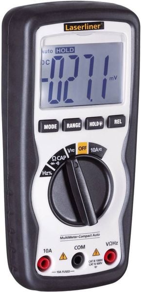 Laserliner Hand-Multimeter digital CAT IV 600V Anzeige (Counts): 4000