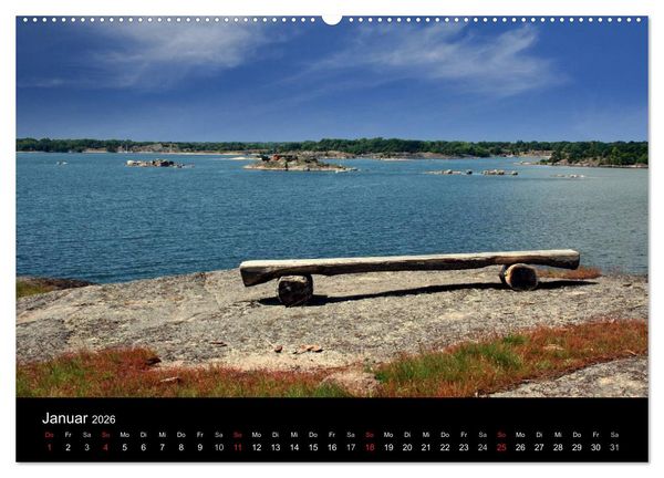 Produktbild: S&uuml;dschwedens Sch&auml;renk&uuml;ste (Wandkalender 2026 DIN A2 quer), CALVENDO Monatskalender