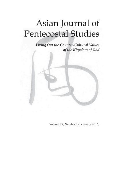 Produktbild: Asian Journal of Pentecostal Studies, Volume 19, Number 1