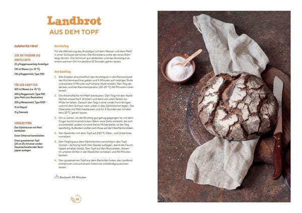 Produktbild: Sauerteig f&uuml;r Anf&auml;nger - Mit Tipps und Tricks zum perfekten Brot