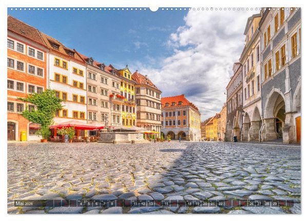 Produktbild: G&ouml;rlitz - Fimstadt mit Charme (Wandkalender 2026 DIN A2 quer), CALVENDO Monatskalender