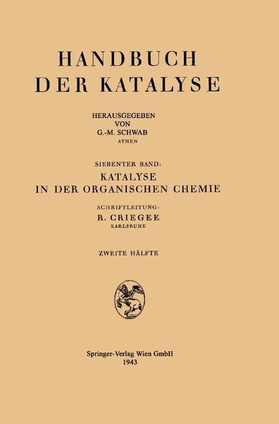 Produktbild: Katalyse in der organischen Chemie