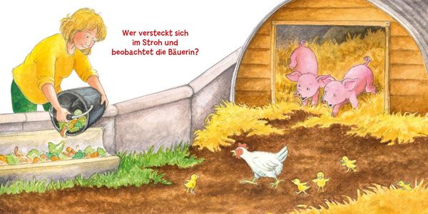 Produktbild: Mein erstes H&ouml;r mal (Soundbuch ab 1 Jahr): Die Bauernhoftiere