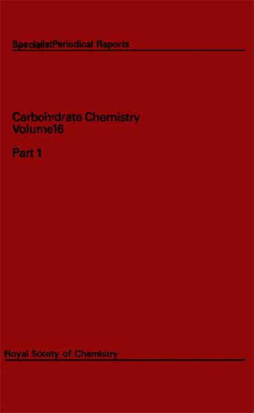Produktbild: Carbohydrate Chemistry