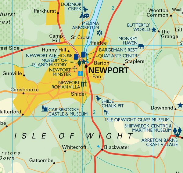 Produktbild: Isle of Wight Pocket Map