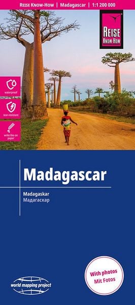 Produktbild: Reise Know-How Landkarte Madagaskar / Madagascar (1:1.200.000)