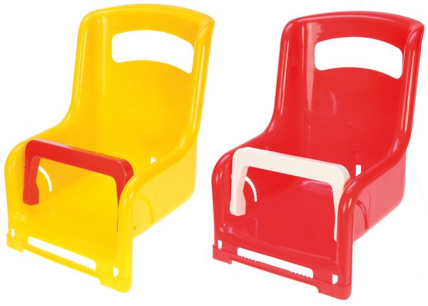 Produktbild: Lena Fahrrad-Gep&auml;cktr&auml;ger-Sitz f&uuml;r Puppen, 2 fach sortiert