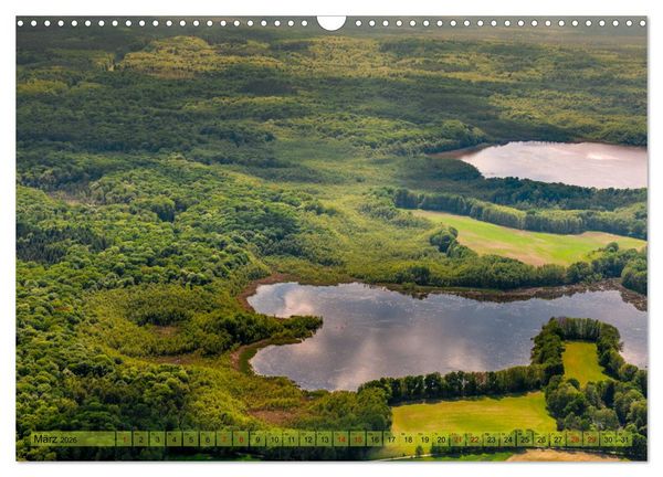 Produktbild: Schorfheide von oben (Wandkalender 2026 DIN A3 quer), CALVENDO Monatskalender