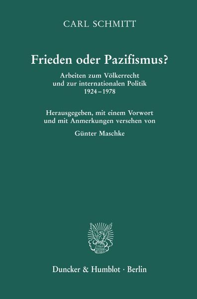 Produktbild: Frieden oder Pazifismus?