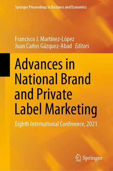 Produktbild: Advances in National Brand and Private Label Marketing