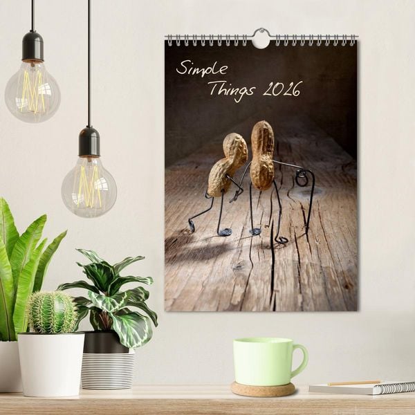 Produktbild: Simple Things 2026 (Wandkalender 2026 DIN A4 hoch), CALVENDO Monatskalender