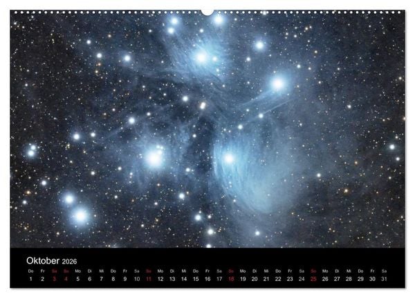 Produktbild: Atemberaubender Weltraum (Wandkalender 2026 DIN A2 quer), CALVENDO Monatskalender