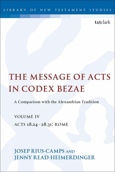 Produktbild: The Message of Acts in Codex Bezae (vol 4)