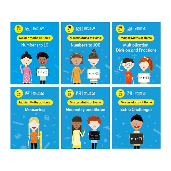 Produktbild: Maths - No Problem! Collection of 6 Workbooks, Ages 4-6 (Key Stage 1)