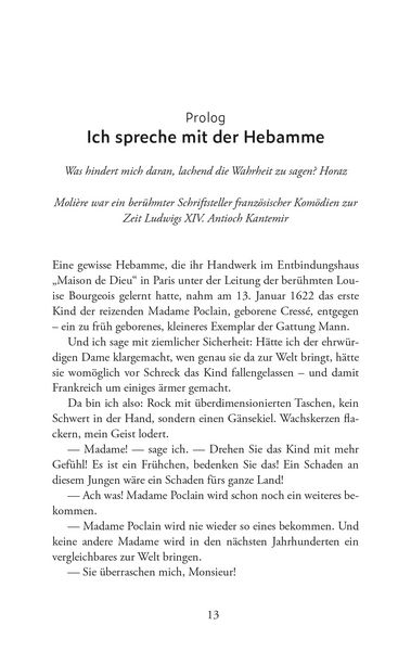 Produktbild: Das Leben des Monsieur de Moli&egrave;re. Ein biografischer Roman