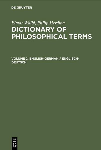 Produktbild: English-German / Englisch-Deutsch