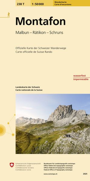 Swisstopo 1 : 50 000 Montafon, Sonstige von , Swisstopo, 9783302302386