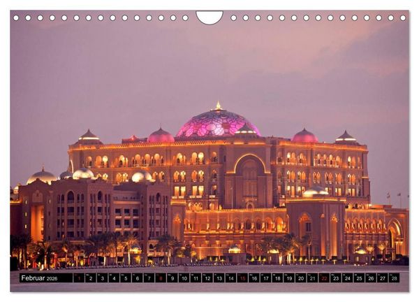 Produktbild: Emirat Abu Dhabi (Wandkalender 2026 DIN A4 quer), CALVENDO Monatskalender
